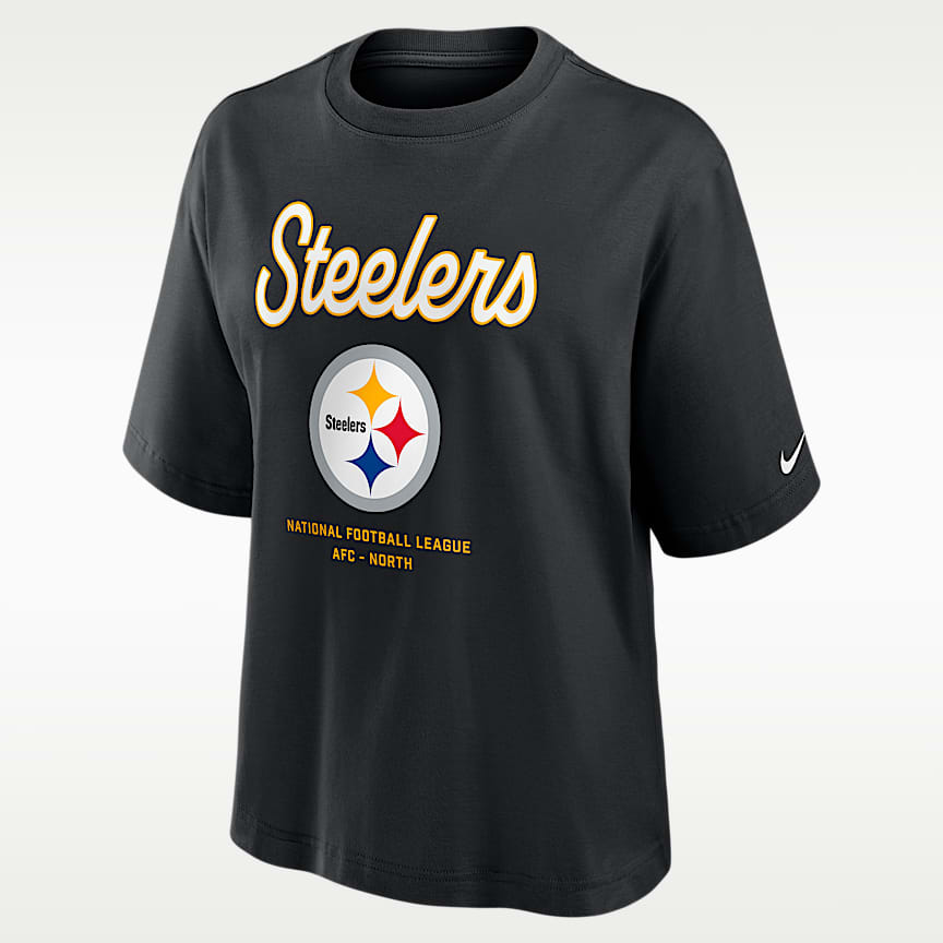 NIKE NFL Pittsburgh Steelers ワット ゲームシャツ Pittsburgh Steelers Logo Essential Men's Nike NFL T-Shirt. Nike.com